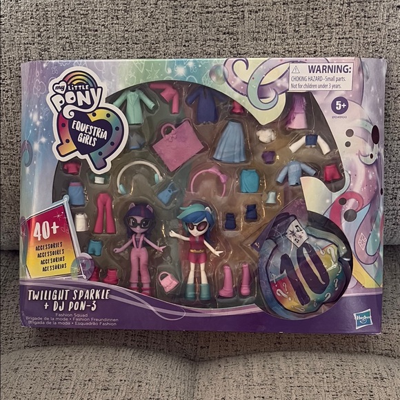Hasbro My Little Pony Equestria Girls Twilight Sparkle & DJ Pon-3 Fashion Squad - Picture 1 of 15